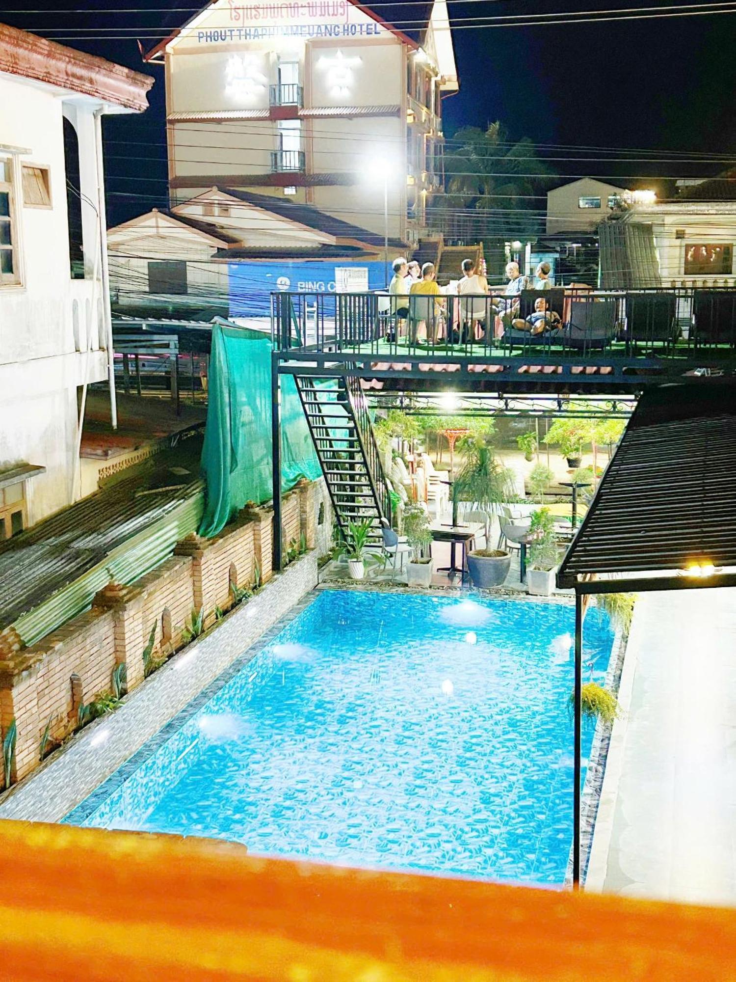 Win Hotel Vang Vieng Bagian luar foto